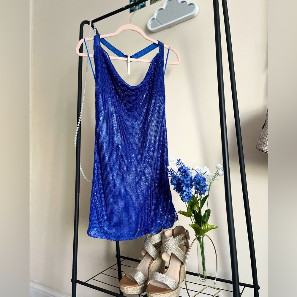 Meshki Meilani Low Back Mini Dress